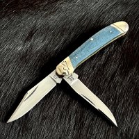 Сгъваем джобен нож RR Denim Copperhead. RR2188, снимка 2 - Ножове - 42924248