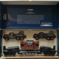 1/50 Corgi Pickfords Корги Diamond T Ballast Truck (x2) With 24 Wheel Girder Trailer & Stee, снимка 7 - Коли, камиони, мотори, писти - 35386392