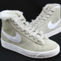 Нови с кутия Nike - Естествена кожа, снимка 1 - Дамски боти - 19957702