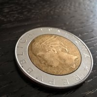 Монета - Италия - 500 лири | 1985г., снимка 2 - Нумизматика и бонистика - 29632895