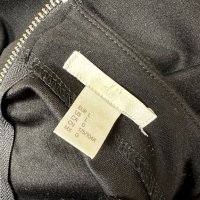 H&M Дамска блуза с дълъг ръкав/ черна/ елегантна/ HM /  с цип на гърба, снимка 4 - Блузи с дълъг ръкав и пуловери - 38979176