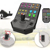Волан с педали и контролен панел Logitech G Saitek Farm Sim Controller За фермерски и други игри , снимка 4 - Джойстици и геймпадове - 37237132