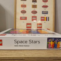 Оригинален Lego пъзел Space Stars 1000 части + подарък 30503, снимка 2 - Пъзели - 42854904