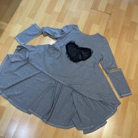 Детска сива блуза , снимка 1 - Блузи с дълъг ръкав и пуловери - 42378307