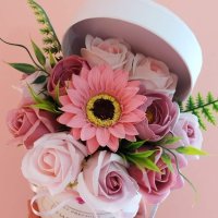 ☘️🌺Букети със сапунени цветя за всеки повод☘️, снимка 4 - Подаръци за жени - 42846233