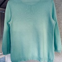 Прекрасна блуза PETER HAHN цвят мента, снимка 5 - Блузи с дълъг ръкав и пуловери - 39757996