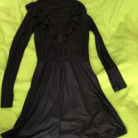 Bik Bok Дамска черна рокля, снимка 1 - Рокли - 29233286
