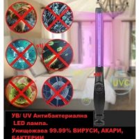 УВ/ UV Антибактериална LED лампа. Нова., снимка 14 - Стерилизатори - 31587556