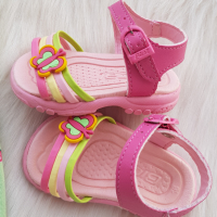 Бебешки комплект "Черешки" 9-12месеца и сандали №16, снимка 8 - Комплекти за бебе - 44815583