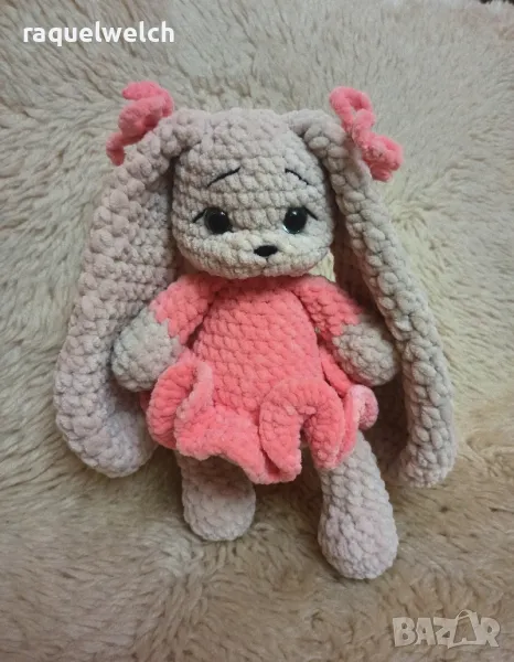 Ръчно Изплетено Зайче "Амигуруми", снимка 1