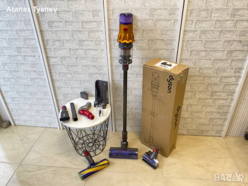 Вертикална прахосмукачка Dyson V12 Slim Detect Absolute 25.2V 3 четки, снимка 1