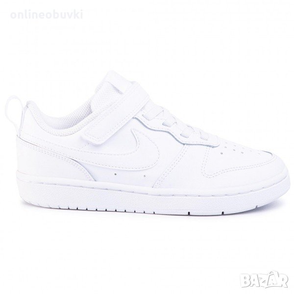 НАМАЛЕНИЕ!!!Детски спортни обувки NIKE COURT BOROUGH Бяло №28.5, снимка 1