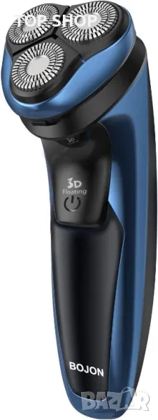 Електрическа самобръсначка BOJON IPX 7, акумулаторна безжична самобръсначка с изскачащ тример, снимка 1