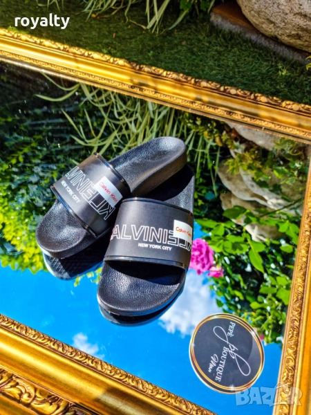 Мъжки Черни Чехли , снимка 1