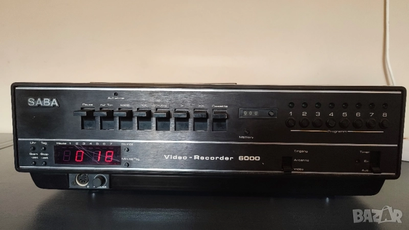 Видеокасетофон  SABA Video recorder 6000, снимка 1