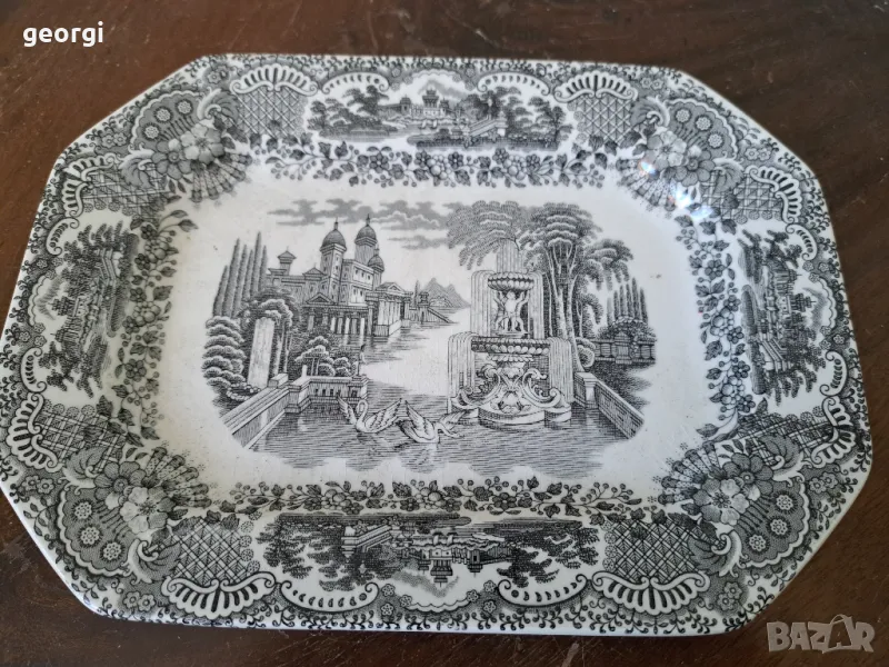 итпанско порцеланово плато   5/2, снимка 1