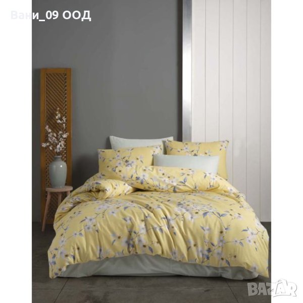 Памучен спален комплект 5 части, снимка 1