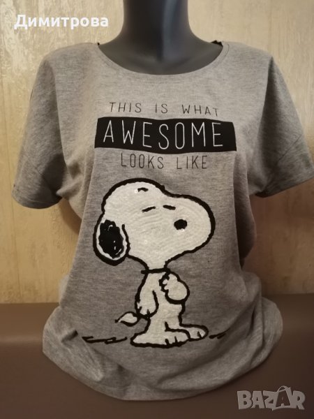 Snoopy -Ефектна блузка , снимка 1
