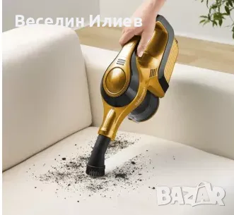 Безжична акумулаторна прахосмукачка – подходяща за кола и дом, снимка 1