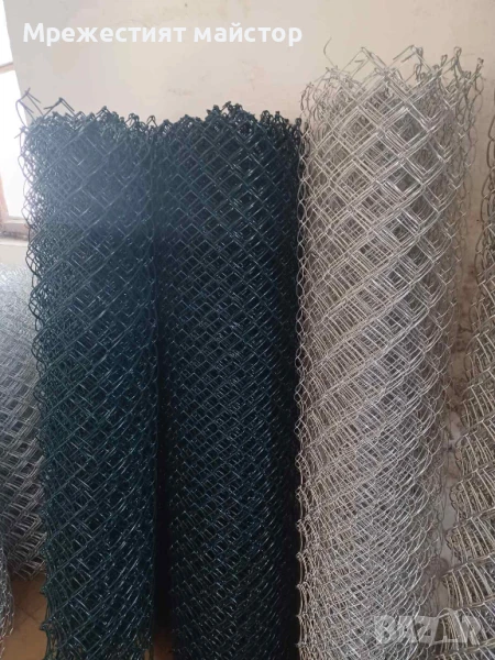 Оградна мрежа от производител – поцинкована и с ПВЦ покритие, снимка 1