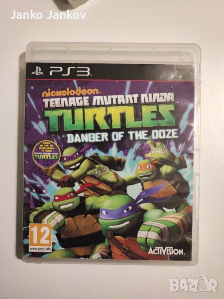 Teenage Mutant Ninja Turtles: Danger of the Ooze Костенурки игра за PS3 Playstation 3, TMNT, снимка 1