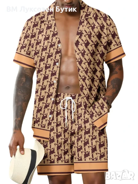 👕🩳 Мъжки летен комплект – за мъже, които знаят как да впечатляват, снимка 1