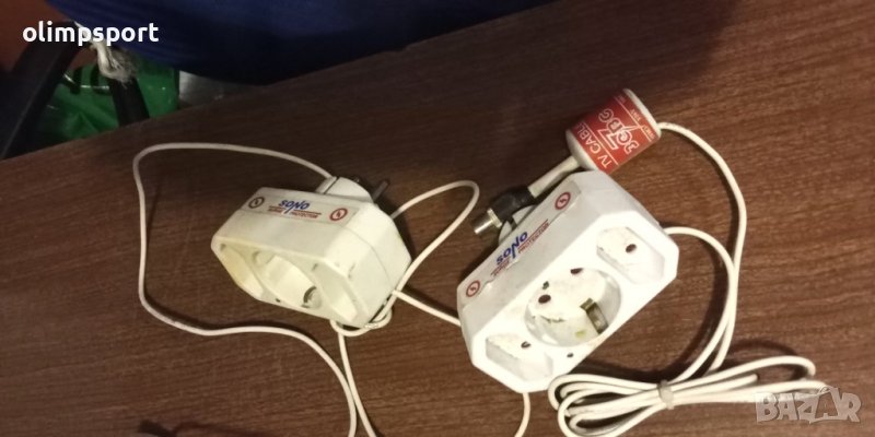 уред за мълниезащита предпазва телевизора свързва се към антената, снимка 1