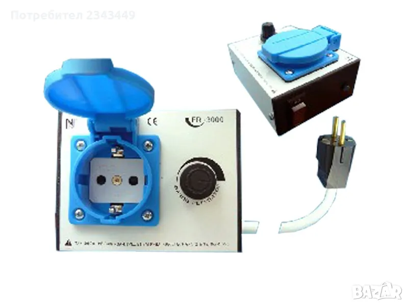 Регулатор на обороти 3000W, снимка 1