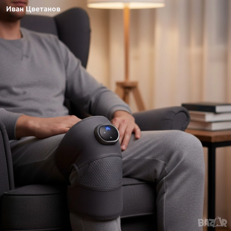 Мултифункционален масажор 3 в 1 за колена, лакти и рамен. Облекчение при болка и скованост, снимка 1