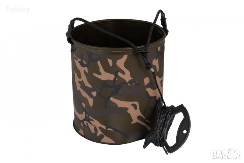 Сгъваема кофа Fox Aquos Camolite Water Bucket, снимка 1