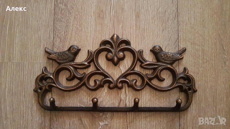 Чугунена закачалка с пиленца. Англия, Нова!, снимка 1