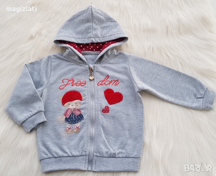 Суитчер и долнище за момиче 9-12 месеца, снимка 1