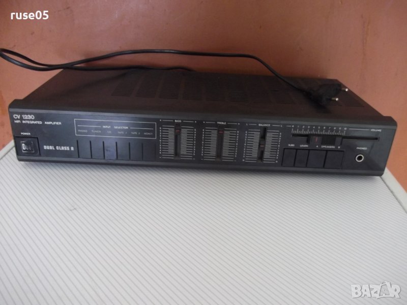 Усилвател "Dual - CV 1230" френски работещ, снимка 1