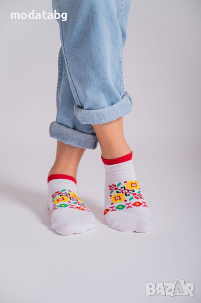 Терлик шевица с надпис "Я кажи ми облаче ле бяло", снимка 1