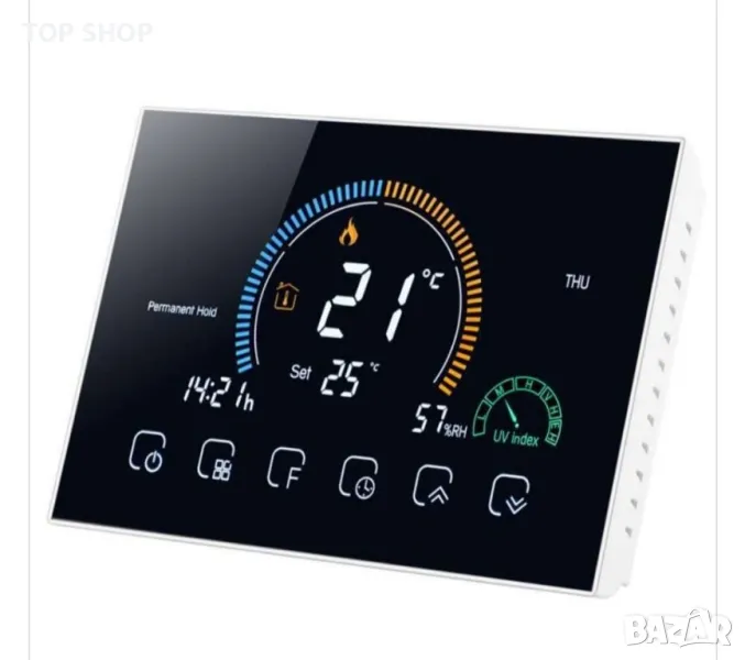Термостат ZigBee Beca BHT-8000GBLZB, снимка 1