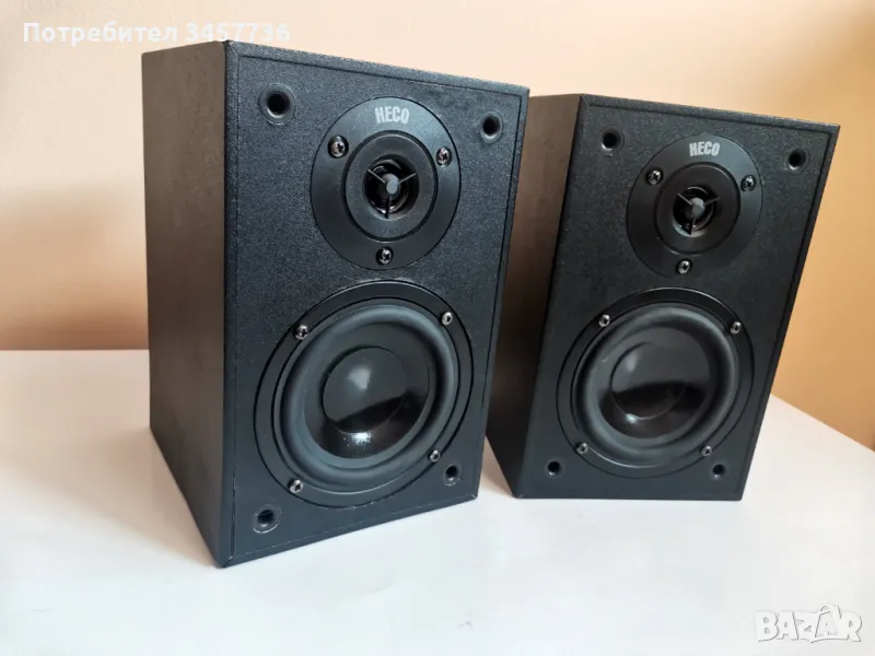 Букшелф Тонколони Heco Satellit / Surround R1 , снимка 1