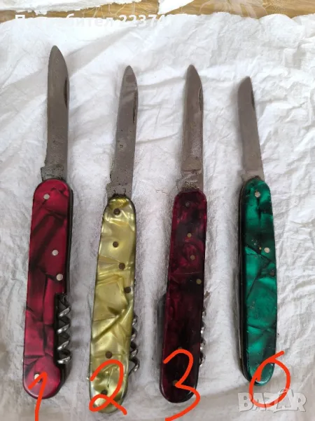 лот джобни соц ножчета 3 броя , снимка 1