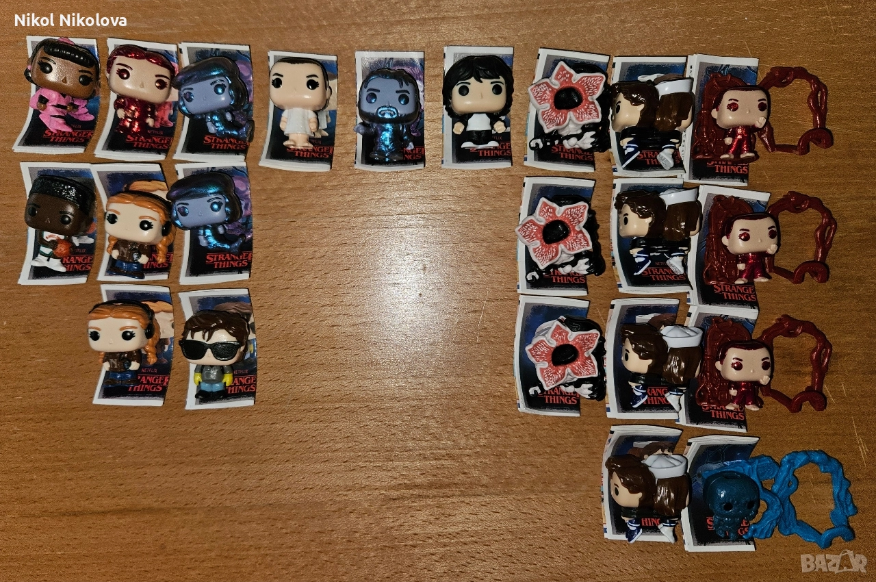 Stranger Things Kinder Joy фигурки, снимка 1