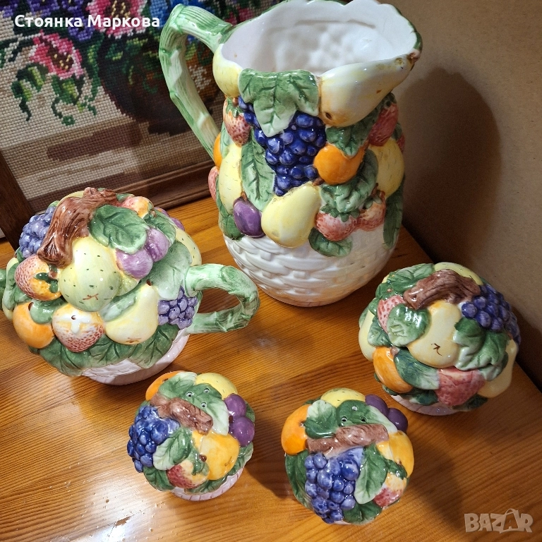 Нов комплект керамичен, снимка 1