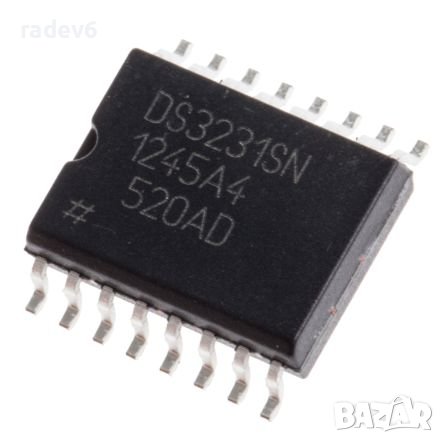 Схема на часовник за реално време DS3231SN, SOIC-16, DS3231, снимка 1