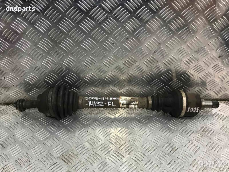 Предна лява полуоска Peugeot 5008,1.6DHI,2011г., снимка 1