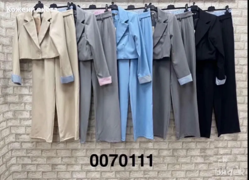 Костюм сет от две части сако и панталон, снимка 1