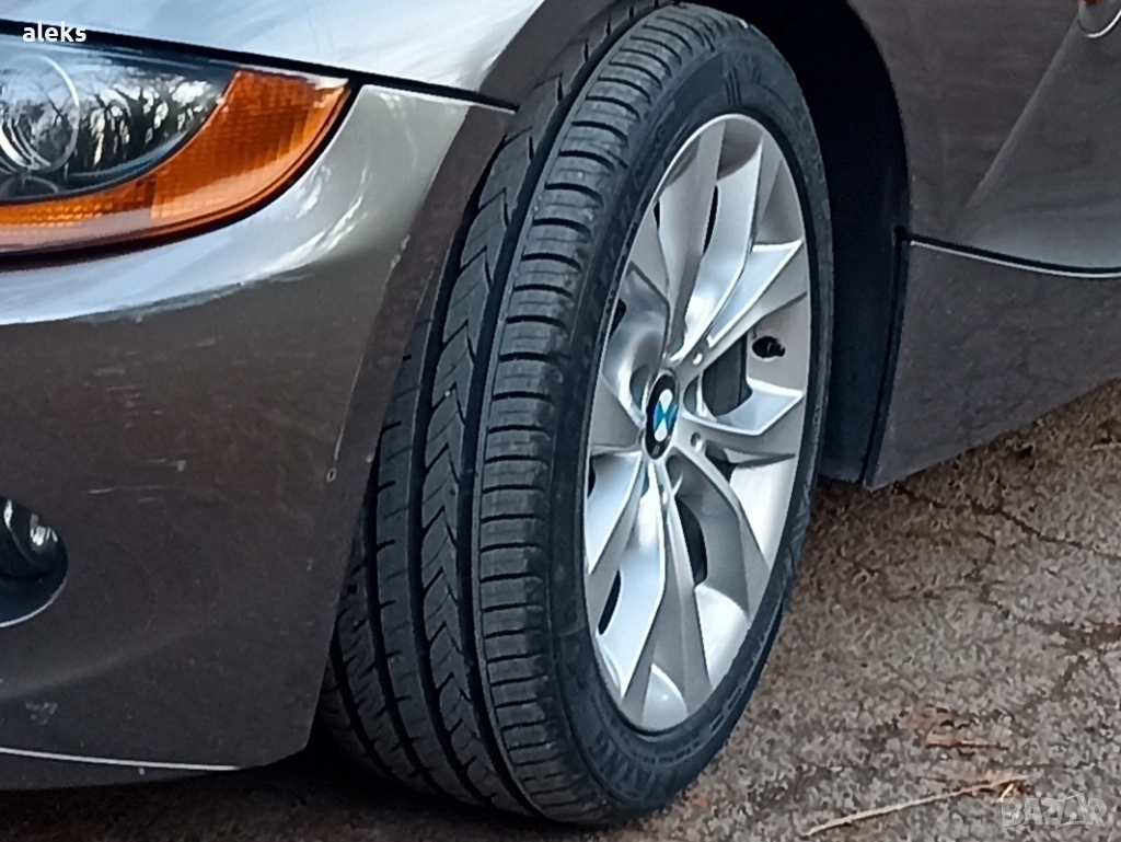Джанти със гуми за BMW със гуми 225 45 17 летни , снимка 1