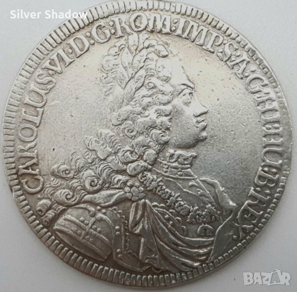 Монета 1 Талер 1719 г Карл VI Хабсбург, снимка 1
