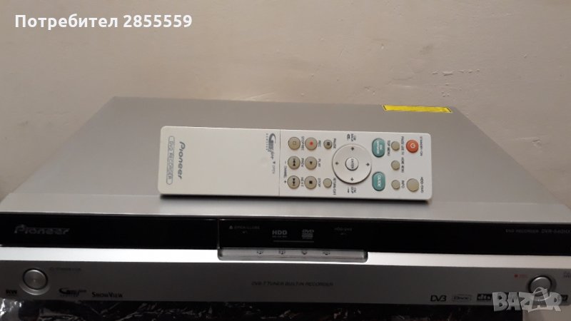 Pioneer DVR-540HX-S  DVD&HDD 160GB *ДВА ТУНЕРА*, снимка 1