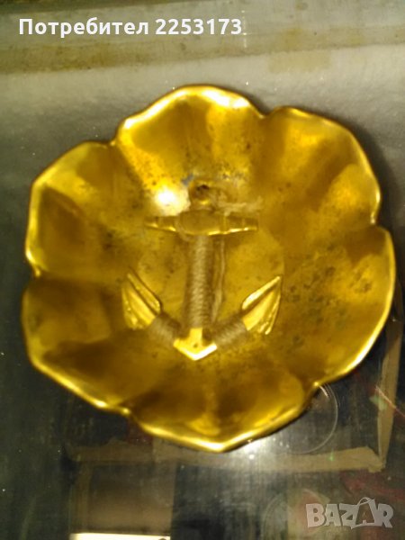 Мес.купа и месингова котва за декор, снимка 1