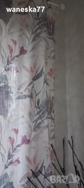 2 бр. готови пердета с капси - 140/245см, снимка 1