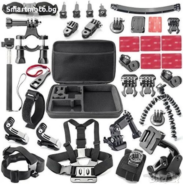 GK26 нов комплкт аксесоари за екшън камери части GO PRO SJCAM EKEN, снимка 1