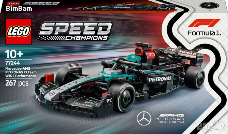 Конструктор LEGO® Speed ​​Champions 77244 - Болид Mercedes-AMG F1® W15, снимка 1