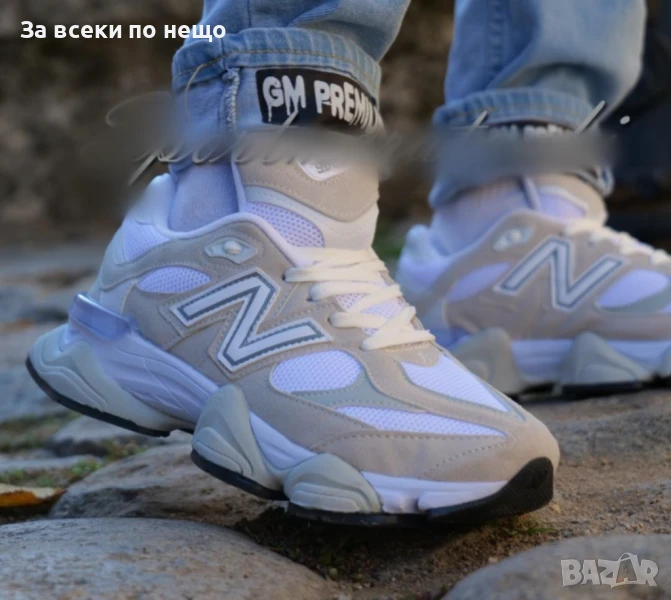New Balance 9060 Мъжки Маратонки С Кутия👟Мъжки Спортни Обувки Цвят-Бяло Код SM-67, снимка 1